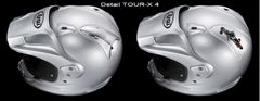 Arai TOUR-X4 Detour II Fluor Red (matná) adventure helma vel.S