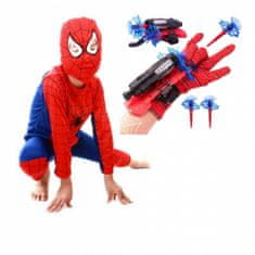 FunCo Dětský kostým Spiderman s vystřelovákem 122-134 L