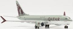 Herpa Boeing B737 MAX 8, Qatar Airways "2010s", Katar, 1/500