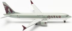 Herpa Boeing B737 MAX 8, Qatar Airways "2010s", Katar, 1/500