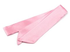 Kraftika 1ks růžová sv. šátek úzký do vlasů, na krk