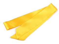 Kraftika 1ks žlutá šátek úzký do vlasů, na krk