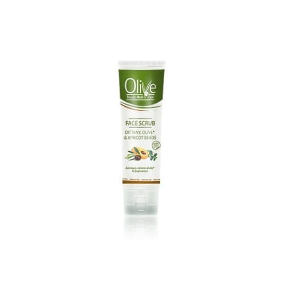 Minoan Life OLIVE Obličejový peeling Dobromysl a Meruňkové pecky 50 ml