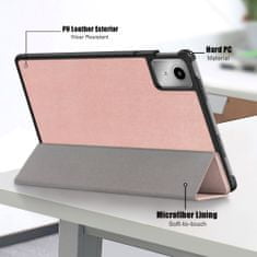 Pouzdro pro tablet Lenovo Tab M11, Techsuit FoldPro Rose Gold