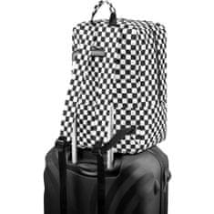 cestovní batoh, do letadla, šachovnicový vzor, 40x20x25, ZG833