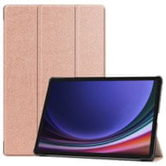 Techsuit Pouzdro pro tablet Samsung Galaxy Tab S9 Plus / S9 FE Plus, Techsuit FoldPro Rose Gold