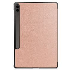 Techsuit Pouzdro pro tablet Samsung Galaxy Tab S9 Plus / S9 FE Plus, Techsuit FoldPro Rose Gold