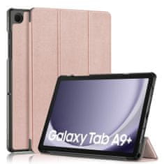 Techsuit Pouzdro pro tablet Samsung Galaxy Tab A9 Plus, Techsuit FoldPro Rose Gold