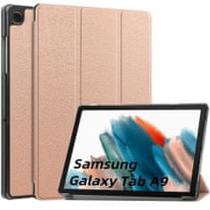 Techsuit Pouzdro pro tablet Samsung Galaxy Tab A9, Techsuit FoldPro Rose Gold