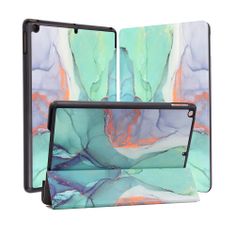 Techsuit Pouzdro pro tablet iPad 10.2" (2019/2020/2021), Techsuit FoldPro Green Time