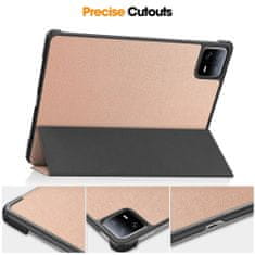 Techsuit Pouzdro pro tablet Xiaomi Pad 6 / Pad 6 Pro, Techsuit FoldPro Rose Gold