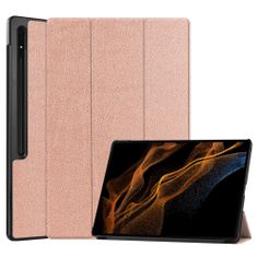 Techsuit Pouzdro pro tablet Samsung Galaxy Tab S8 Ultra / S9 Ultra, Techsuit FoldPro Rose Gold