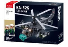 Sluban Army Model Bricks M38-B1138 Dělostřelecký vrtulník KA-52S M38-B1138