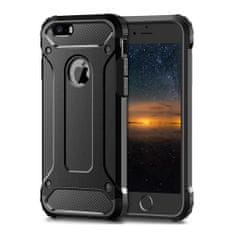 FORCELL Obal / kryt na Apple iPhone 5 / 5S / SE černý - Forcell ARMOR