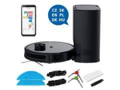 iGET HOME Hurricane G3 + Station GS1 - Robotický Vysavač + Stanice pro automatické vysypávání nečistot ze zásobníku