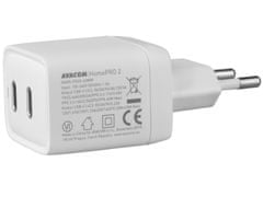 HomePRO 2 síťová nabíječka s Power Delivery 40W se dvěma USB-C výstupy