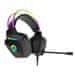 Canyon Herní headset Darkless GH-9A, RGB podsvícení, USB + 3.5mm jack, 2m kabel, černý