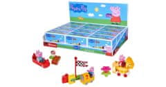 Simba Toys Stavebnice Prasátko Peppa Starter Sets Big Bloxx s figurkou