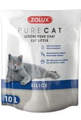 Zolux Podestýlka PURECAT natural silica 10l