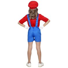 Widmann Dívčí kostým Super Mario, 128