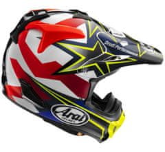 Arai MX-V Stars n Stripes Fluor Yellow off-road helma vel.S