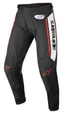 Alpinestars kalhoty RACER FLAGSHIP, (černá/bílá/červená fluo, vel. 36)