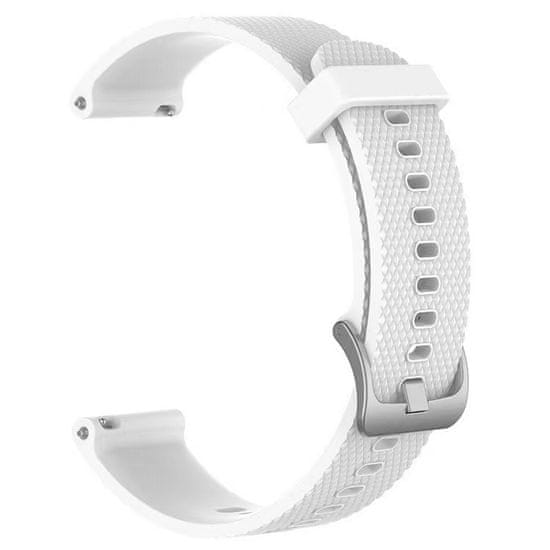 BStrap Silicone Land řemínek na Garmin Vivoactive 3, white