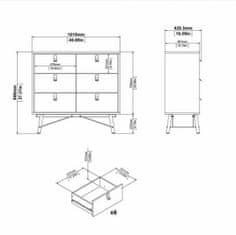 Falco Komoda RY 86013 jackson hickory