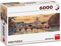Dino Panoramatické puzzle Řím 6000 dílků