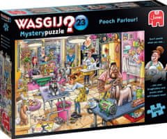 Jumbo Puzzle WASGIJ Mystery 23: Psí salon! 1000 dílků