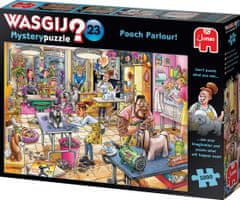 Jumbo Puzzle WASGIJ Mystery 23: Psí salon! 1000 dílků