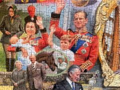 Gibsons Puzzle Královna Alžběta II. 1000 dílků