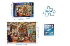 Ravensburger Puzzle Fantasy knihkupectví 1000 dílků