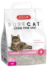 Zolux Podestýlka PURECAT scented absorbent 8l