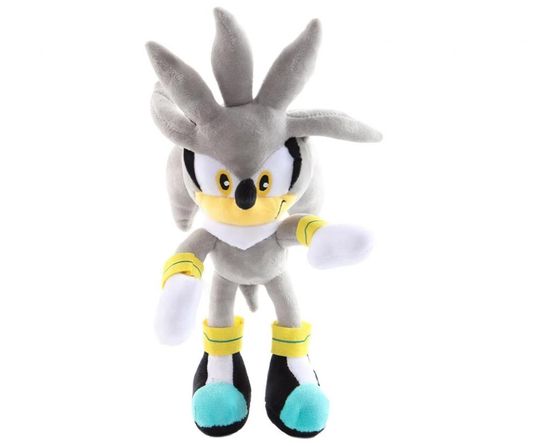 Plush Plyšová hračka Sonic Silver 30cm