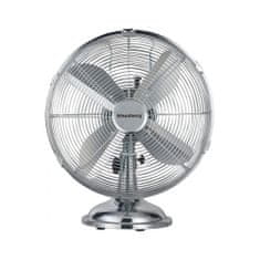 KLAUSBERG Klausberg stolní ventilátor 30cm 40w kovový KB7537