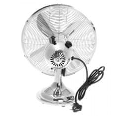 KLAUSBERG Klausberg stolní ventilátor 30cm 40w kovový KB7537