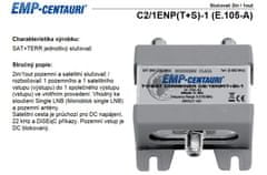 EMP-centauri Slučovač TV do Sat EMP C2/1ENP (T+S)-1