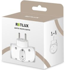 Retlux rozbočka RPC 62, 1x2,5A + 2x16A/250V, bílá