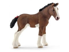 sarcia.eu Schleich Farm World - Hříbě koně plemene Clydesdale, figurka pro děti 3+ 