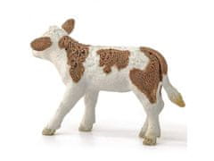 sarcia.eu Schleich Farm World - Telátko Simmental, figurka pro děti 3+ 