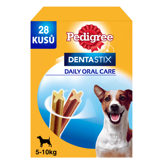 Pedigree Dentastix Daily Oral Care dentální pamlsky pro psy malých plemen 28 ks (440 g)