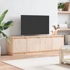 Vidaxl TV skříňka 156 x 37 x 45 cm masivní borové dřevo