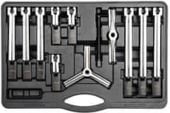 YATO  Stahováky dvou a tříramenný, sada 12v1
