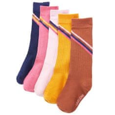 Greatstore Dětské ponožky 5 párů potisk s puntíky EU 26–29