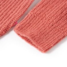 Vidaxl Dětský svetr pletený středně růžový 104