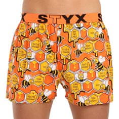 Styx 3PACK pánské trenky art sportovní guma vícebarevné (3B16347) - velikost XXL