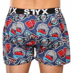 Styx 3PACK pánské trenky art sportovní guma vícebarevné (3B15690) - velikost XL