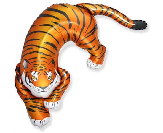 Flexmetal Fóliový balón supershape Tiger 108x75cm