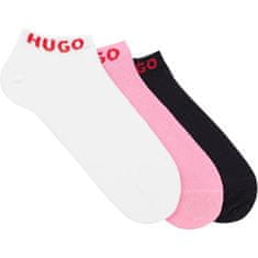 Hugo Boss 3 PACK - dámské ponožky HUGO 50502049-961 (Velikost 39-42)